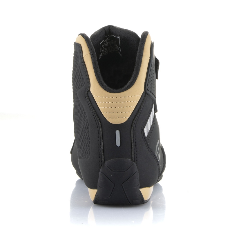 Alpinestars Stella Sector Black-Champagne motorcykelstøvler til kvinder