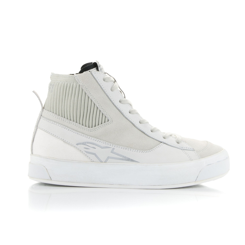 Alpinestars Stella Stated Podium motorcykelstøvler til kvinder, hvid og grå