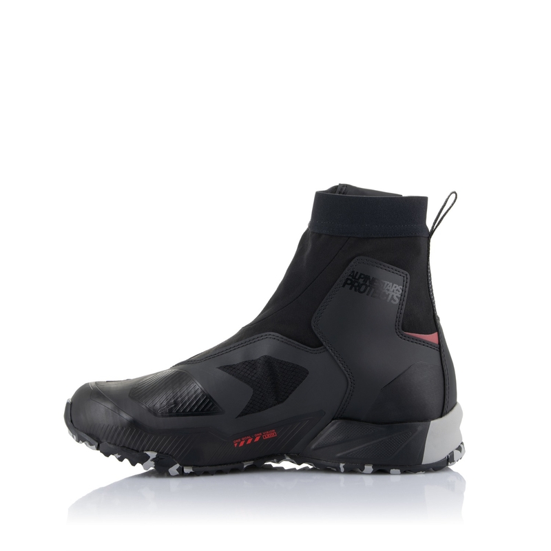 Alpinestars CR-8 Gore-Tex sort-grå-røde motorcykelstøvler