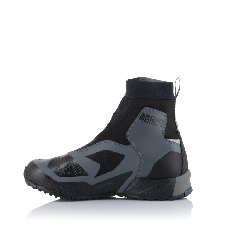 Alpinestars CR-8 Gore-Tex sort-grå-blå motorcykelstøvler