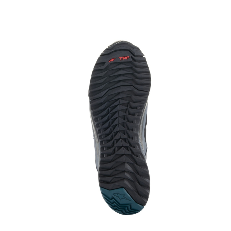 Alpinestars CR-8 Gore-Tex sort-grå-blå motorcykelstøvler