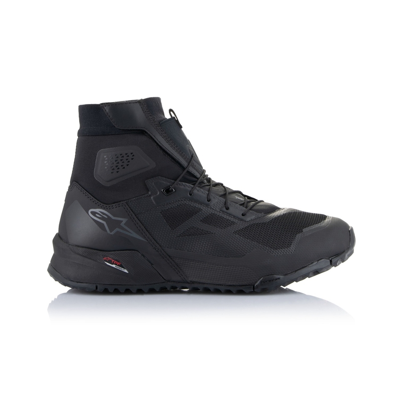 Alpinestars CR-1 sorte og mørkegrå motorcykelstøvler