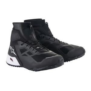 Alpinestars CR-1 sorte og hvide motorcykelstøvler