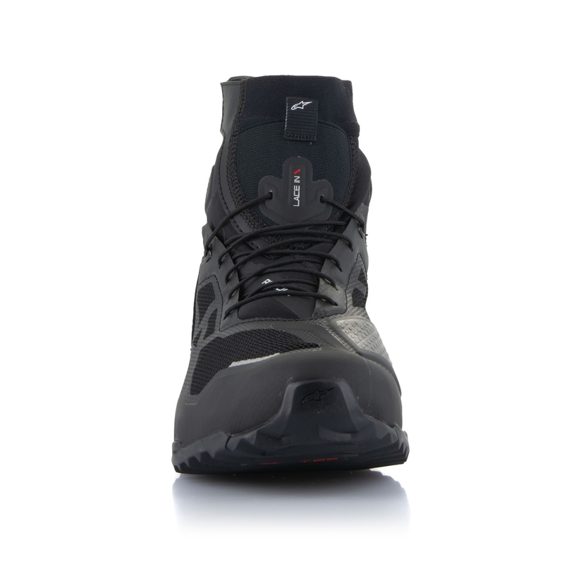 Alpinestars CR-1 sorte og hvide motorcykelstøvler