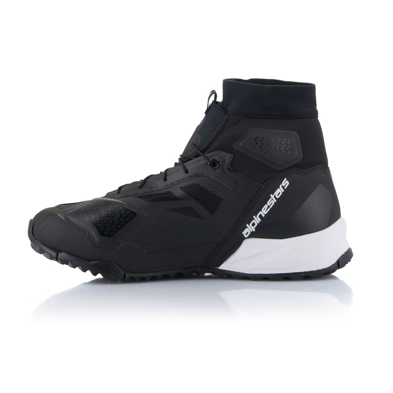 Alpinestars CR-1 sorte og hvide motorcykelstøvler