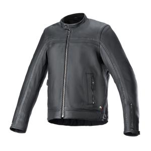 Alpinestars Dyno sort motorcykeljakke i læder