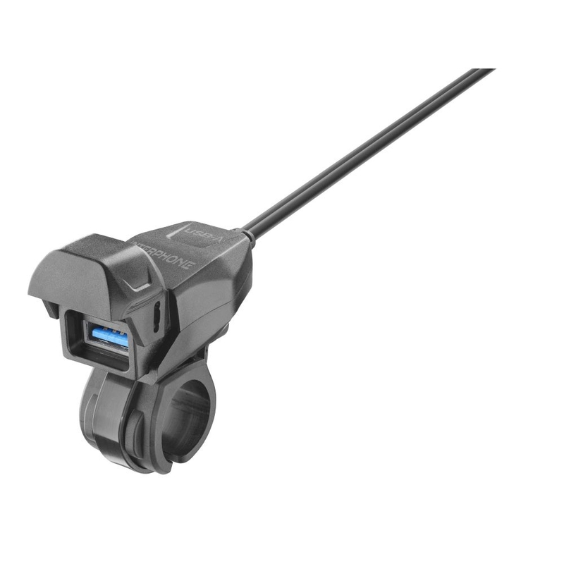 Interphone oplader til motorcykelstyr USB-A