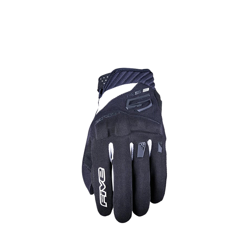 Motorcykelhandsker FIVE RS3 EVO sort og hvid
