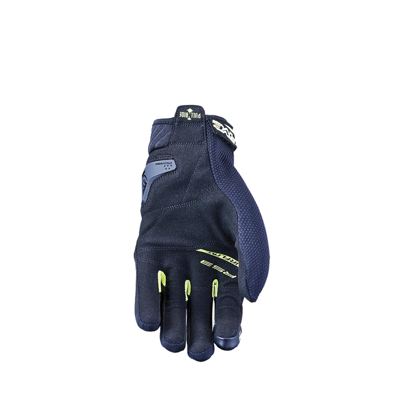 Motorcykelhandsker FIVE RS3 EVO Airflow sort-fluogul