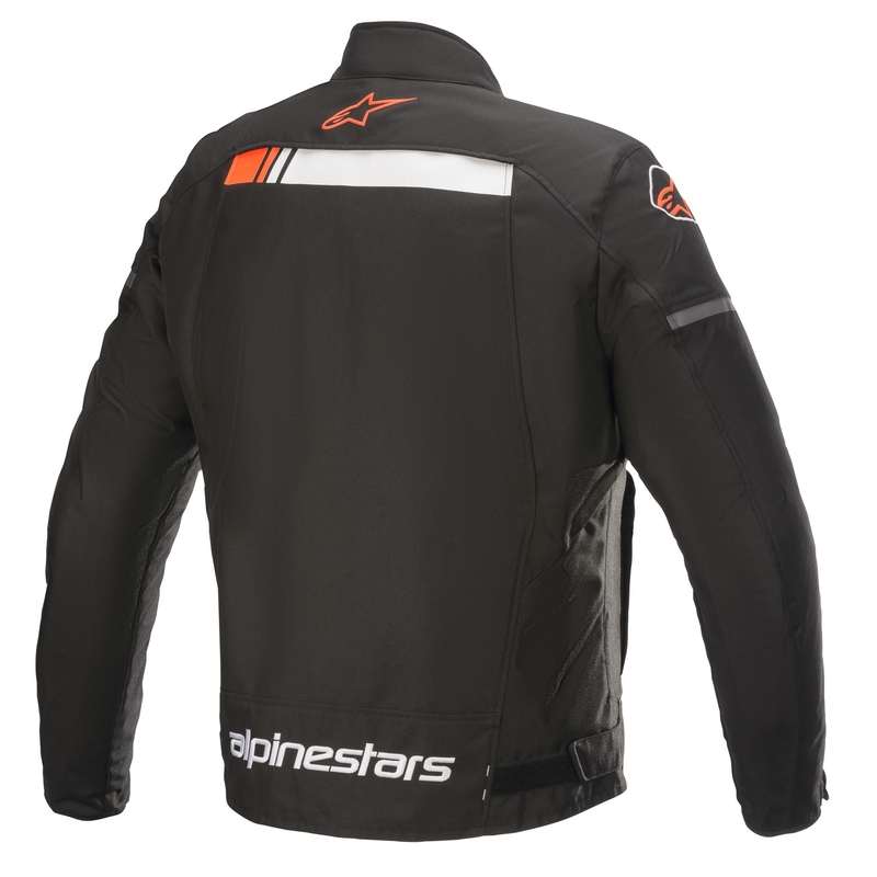 Alpinestars T-SP S Ignition Waterproof Black-White-Fluo Red motorcykeljakke