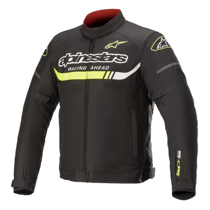 Alpinestars T-SP S Ignition vandtæt motorcykeljakke sort-fluogul
