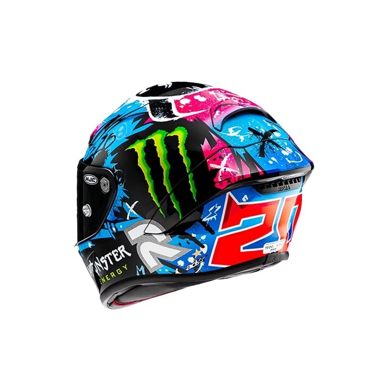 Integralhjelm HJC RPHA 1 Quartararo Le Mans Sp MC28 flerfarvet