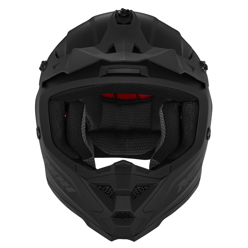 Motocrosshjelm til børn NOX N761 MX mat sort