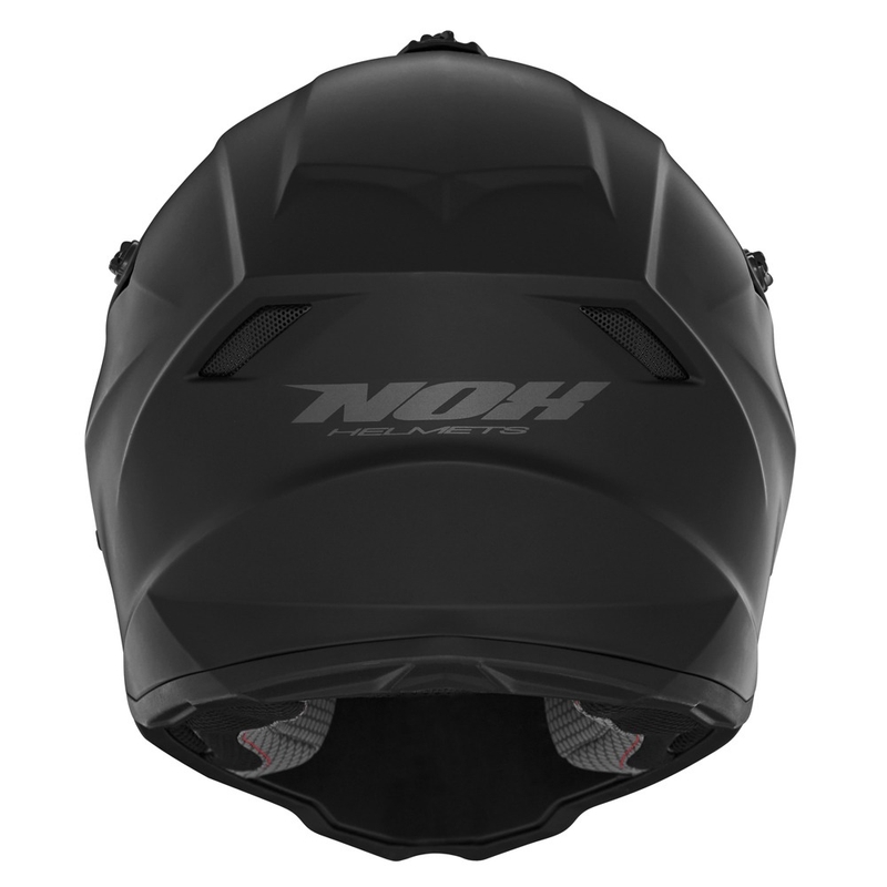 Motocrosshjelm til børn NOX N761 MX mat sort