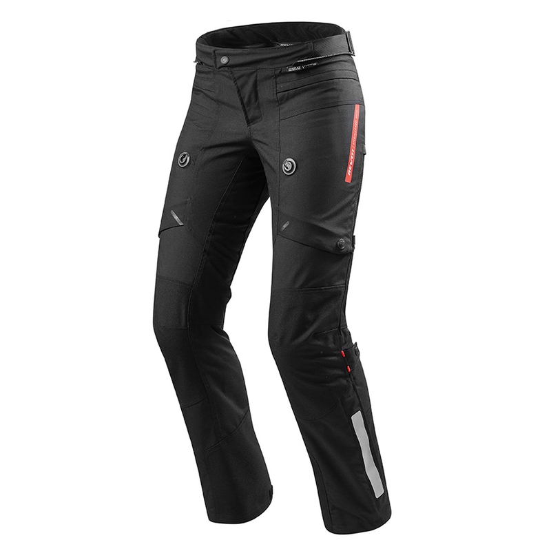 Revit Horizon 2 motorcykelbukser til kvinder Sort Cropped udsalg