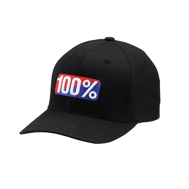 Kasket 100% Classic Flexfit sort
