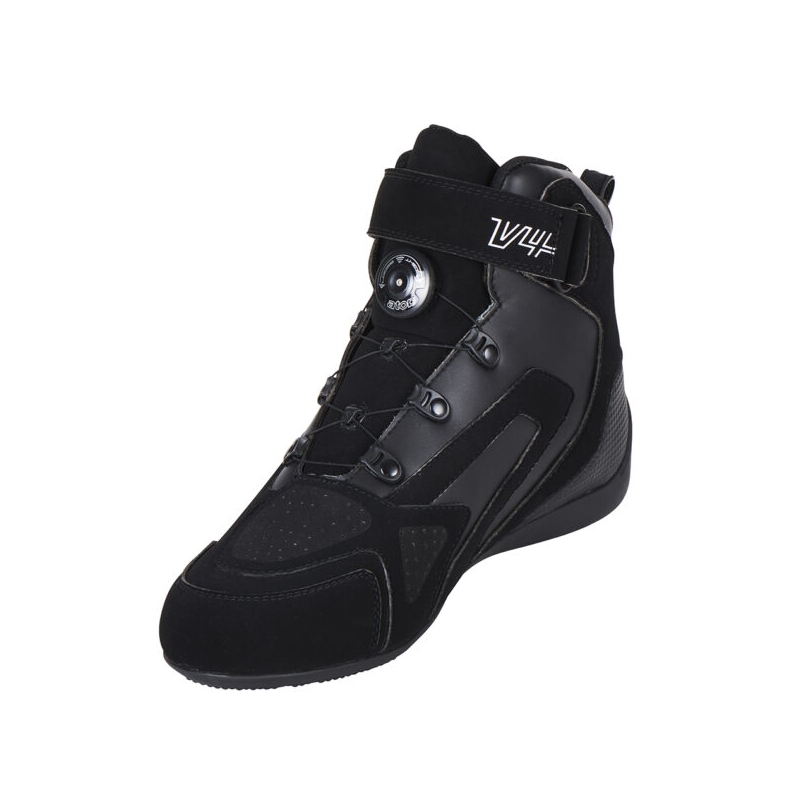 Furygan V4 Easy D3O motorcykelstøvler i sort og hvid