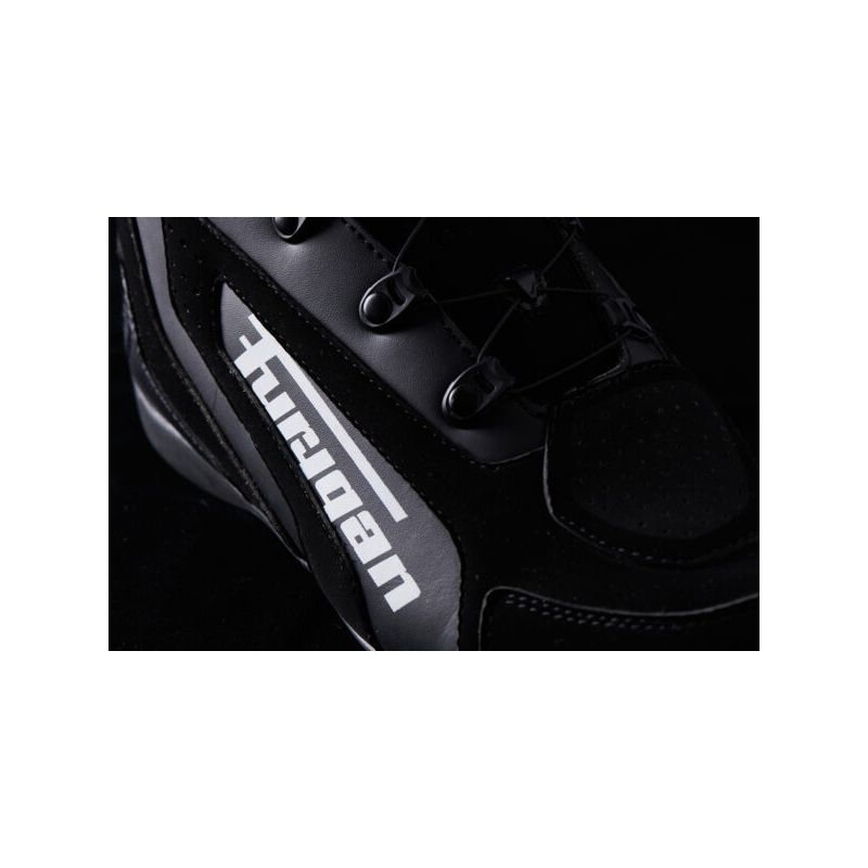 Furygan V4 Easy D3O motorcykelstøvler i sort og hvid