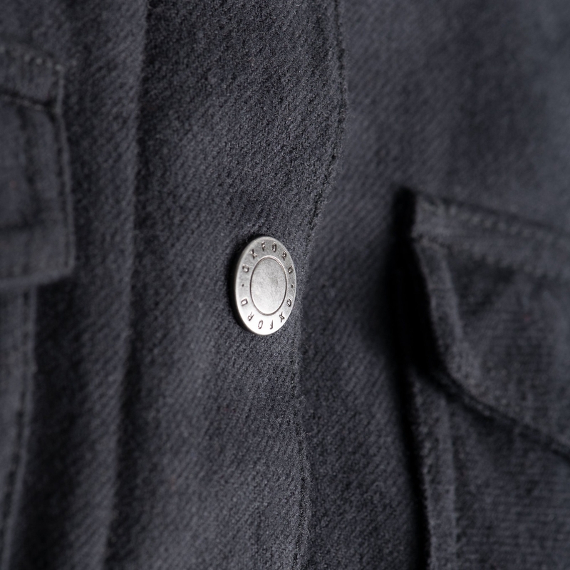 Oxford Kickback 2.0 motorcykelskjorte til kvinder Sort