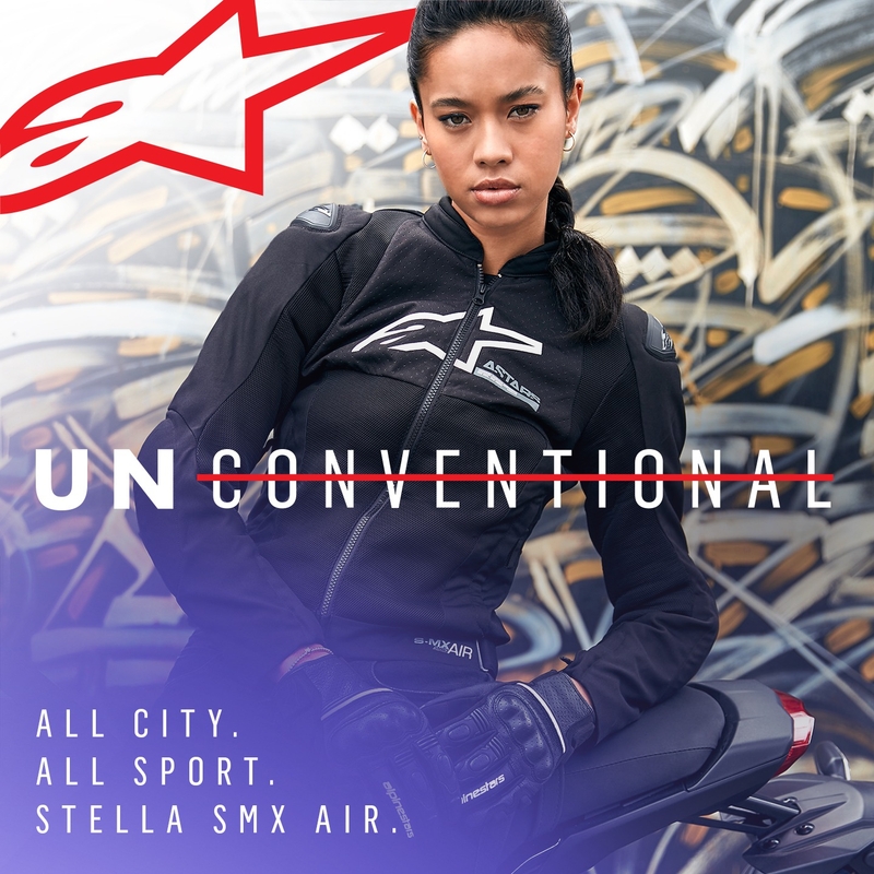 Alpinestars Stella SMX Air motorcykeljakke til kvinder Sort