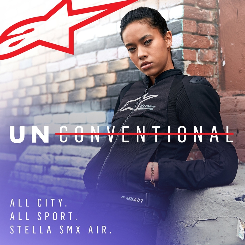Alpinestars Stella SMX Air motorcykeljakke til kvinder Sort