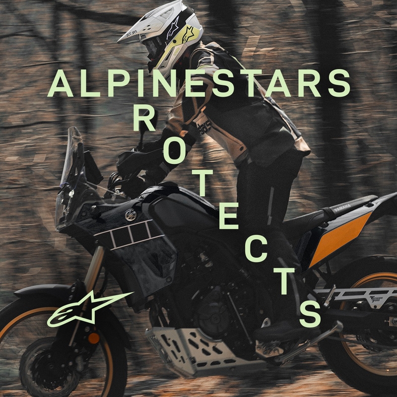 Alpinestars Halo Drystar khaki-beige-fluogul motorcykeljakke