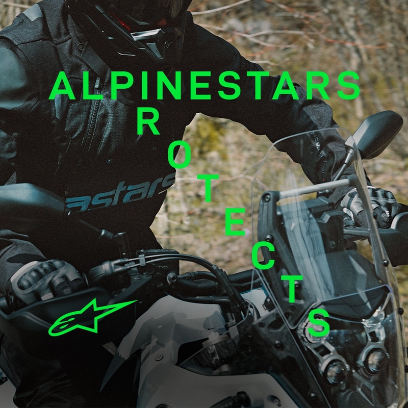 Alpinestars Halo Drystar khaki-beige-fluogul motorcykeljakke