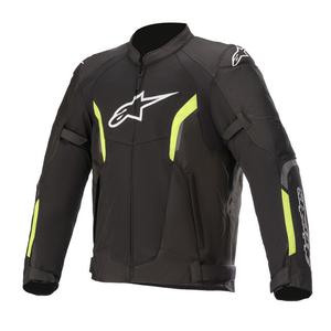 Alpinestars AST Air Tech-Air 5 Kompatibel Sort-Fluo Gul Motorcykeljakke