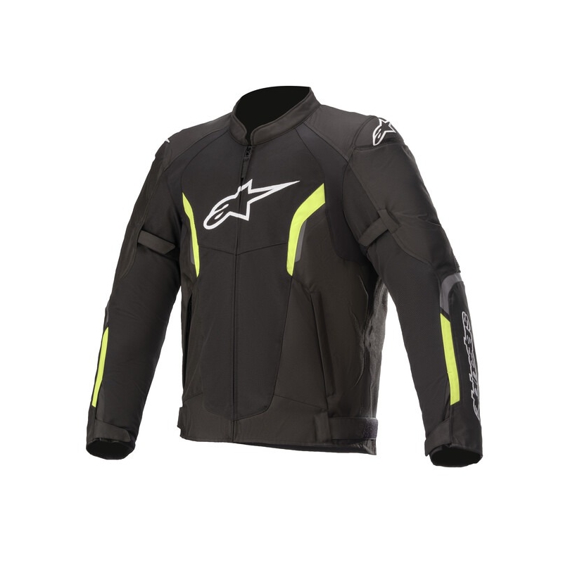 Alpinestars AST Air Tech-Air 5 Kompatibel Sort-Fluo Gul Motorcykeljakke