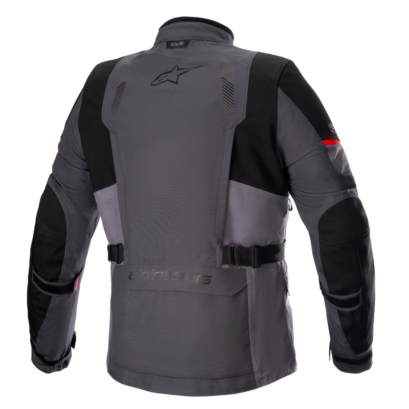 Alpinestars Monteira Drystar XF mørkegrå-sort-rød motorcykeljakke