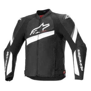 Alpinestars T-GP PLUS R 4 motorcykeljakke i sort og hvid