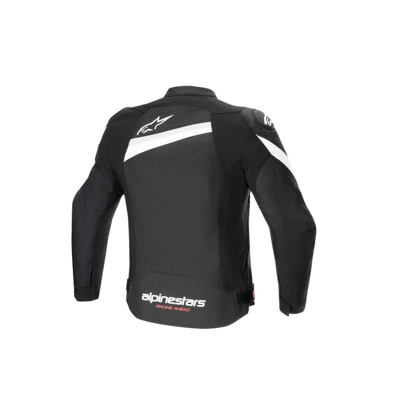 Alpinestars T-GP PLUS R 4 motorcykeljakke i sort og hvid