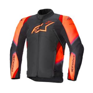 Alpinestars T-SP 1 2 Vandtæt Sort-Fluo Rød Motorcykeljakke
