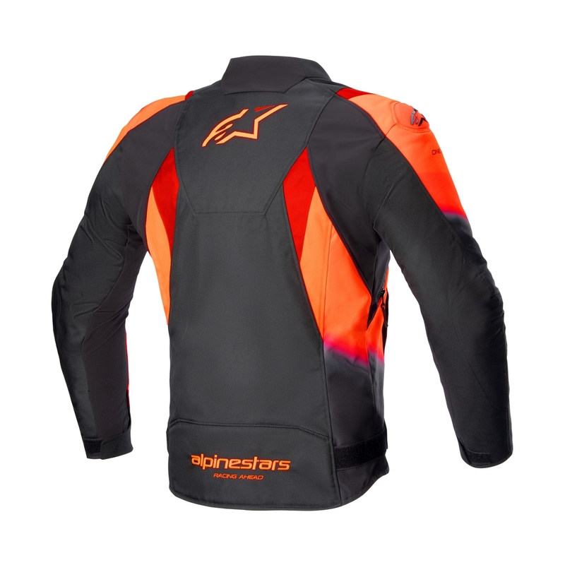 Alpinestars T-SP 1 2 Vandtæt Sort-Fluo Rød Motorcykeljakke