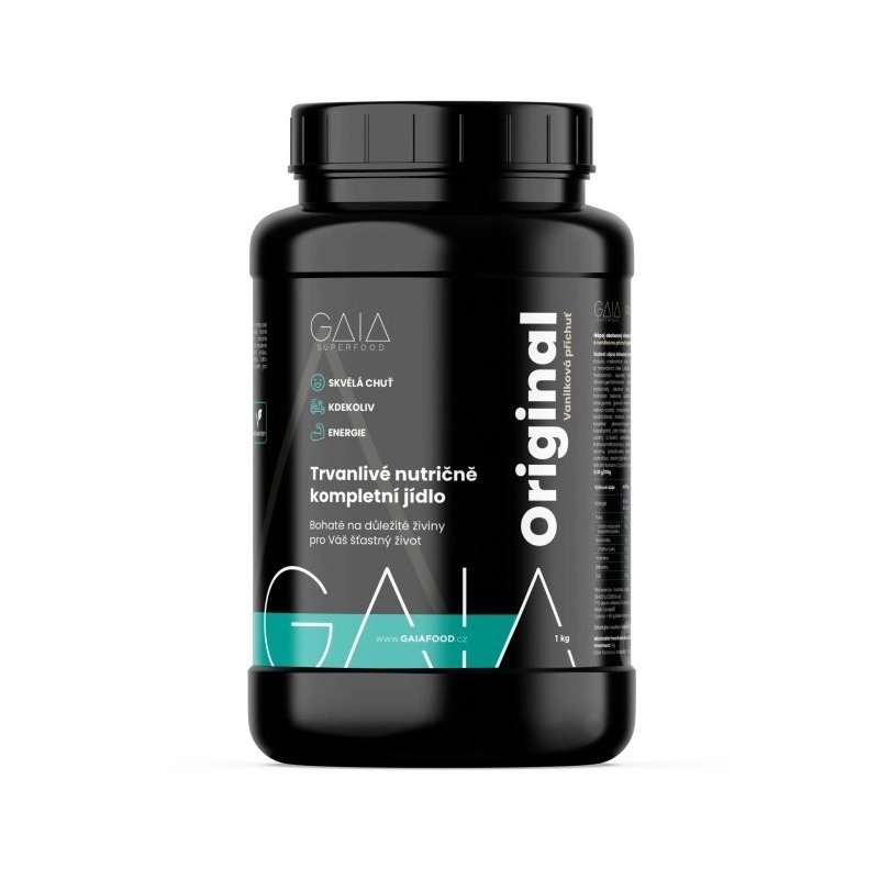 Instant food GAIA Original 1 kg vanilje