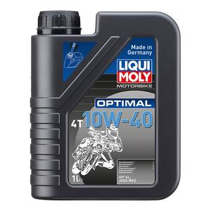 Mineralsk motorolie LIQUI MOLY Motorcykel 4T 10W40 Optimal 1 l