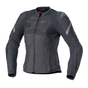 Alpinestars Stella T-GP PLUS R 4 Black-Fluo Red motorcykeljakke til kvinder
