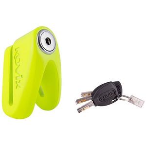 Skivebremselås KOVIX KVC/Z1 fluogul