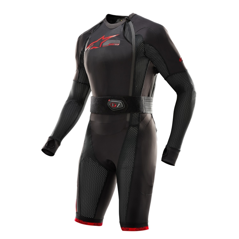 Alpinestars TECH-AIR®10 airbagsystem sort-rød-grå