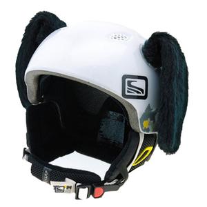 Hjelmører Hund sort