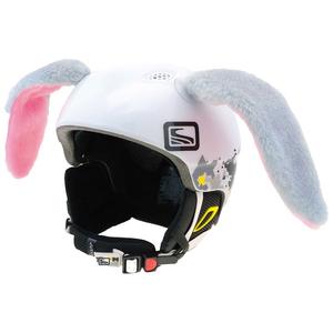 Kaninhjelm med store grå ører