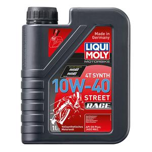 LIQUI MOLY Motorbike 4T 10W40 Street race 1 l Syntetisk motorolie