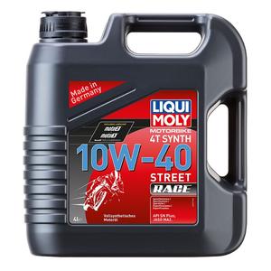 LIQUI MOLY Motorbike 4T 10W40 Street race 4 l Syntetisk motorolie