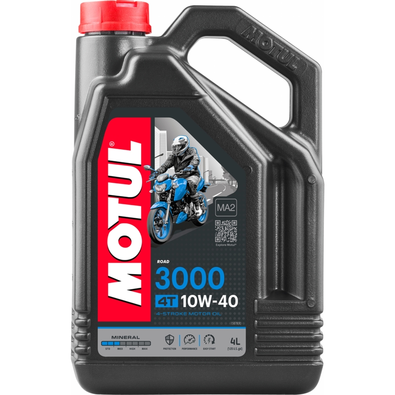 Motul 3000 4T 10W40 4 l udsalg