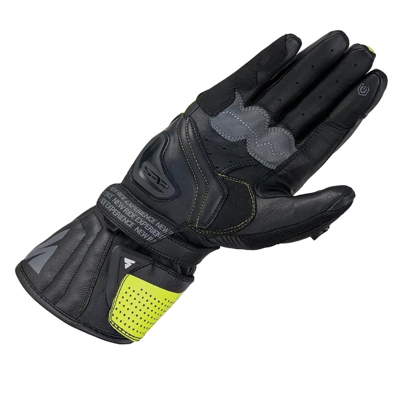 Motorcykelhandsker Shima STR-2 Vent fluogul