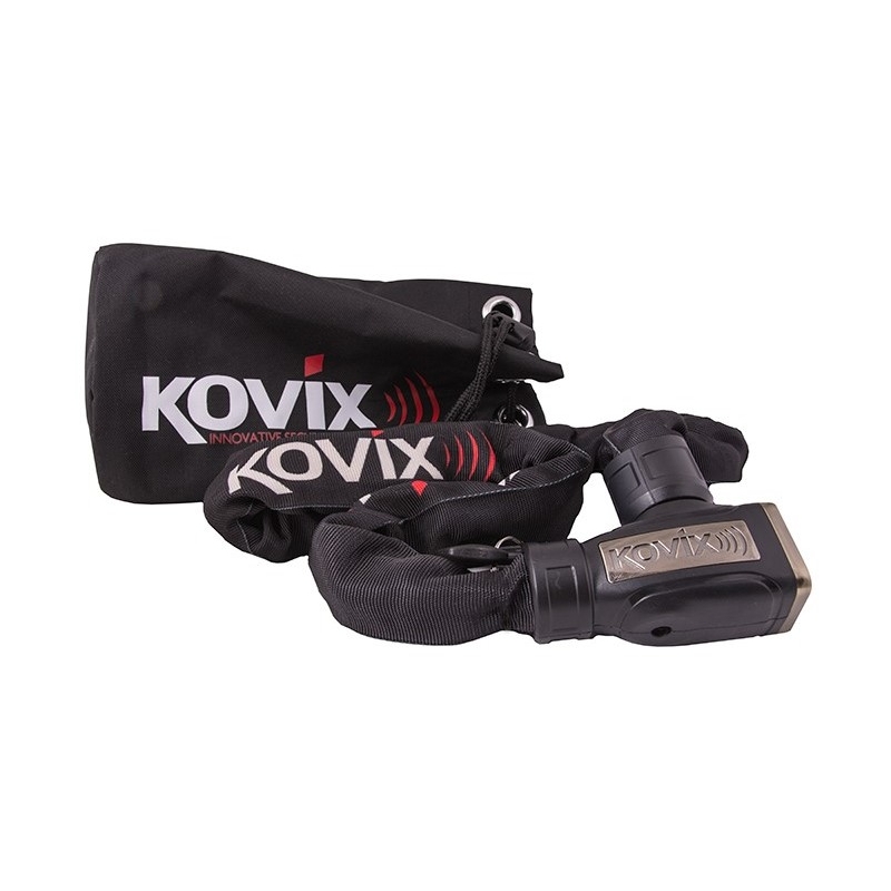 Řetězový zámek s alarmem KOVIX KCL8