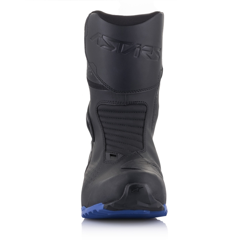 Alpinestars RT-8 GORE-TEX sorte og blå motorcykelstøvler