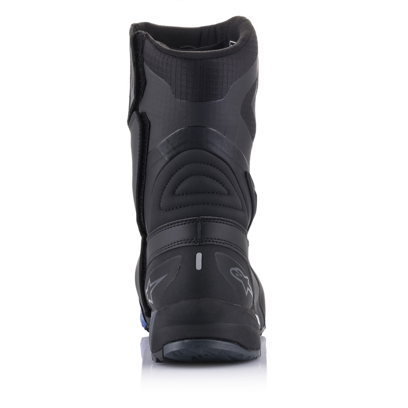 Alpinestars RT-8 GORE-TEX sorte og blå motorcykelstøvler