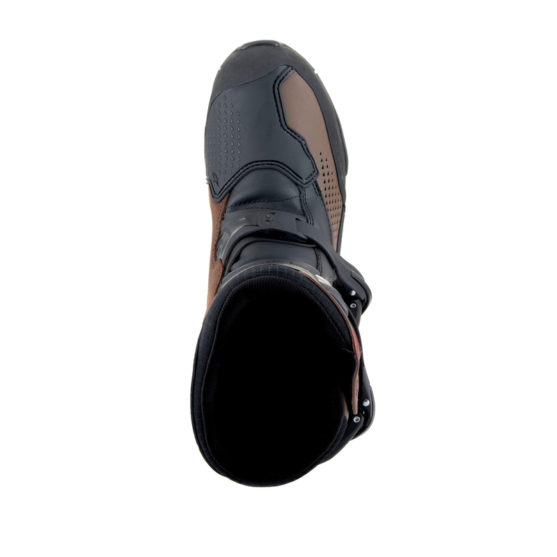 Alpinestars XT-8 GORE-TEX sorte og brune motorcykelstøvler