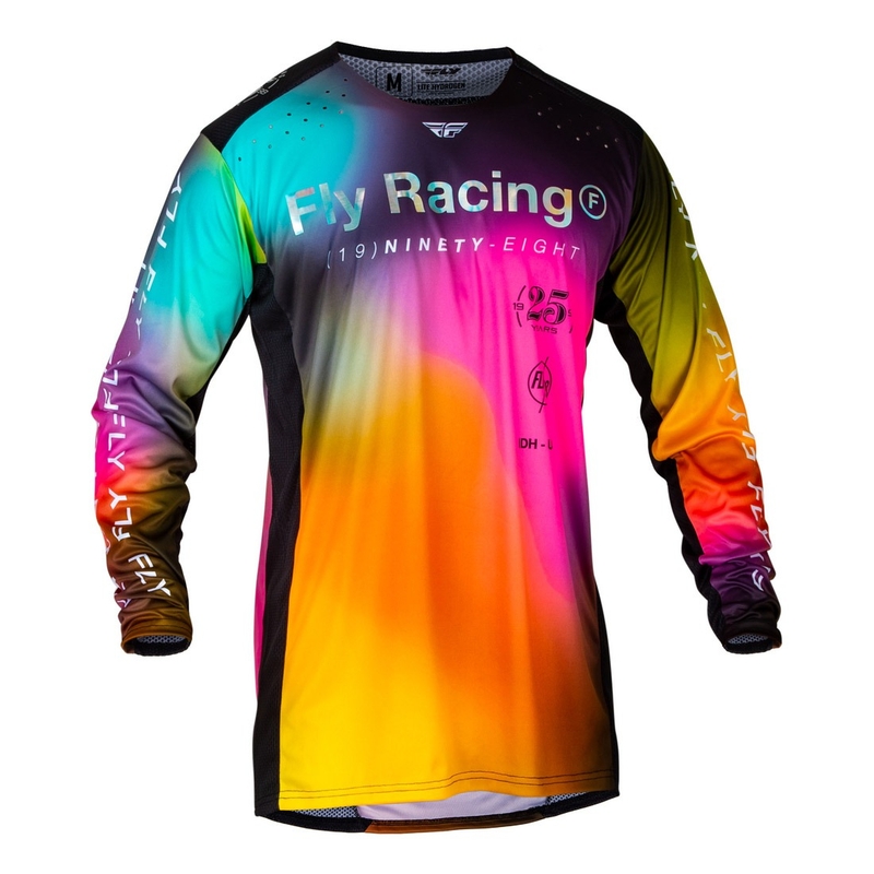 Motocrosstrøje FLY Racing Lite Le Legacy pink-blå